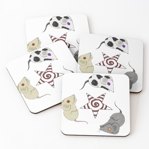 Item preview, Whimsical Rats with Star designed and sold by m4rsst0re.