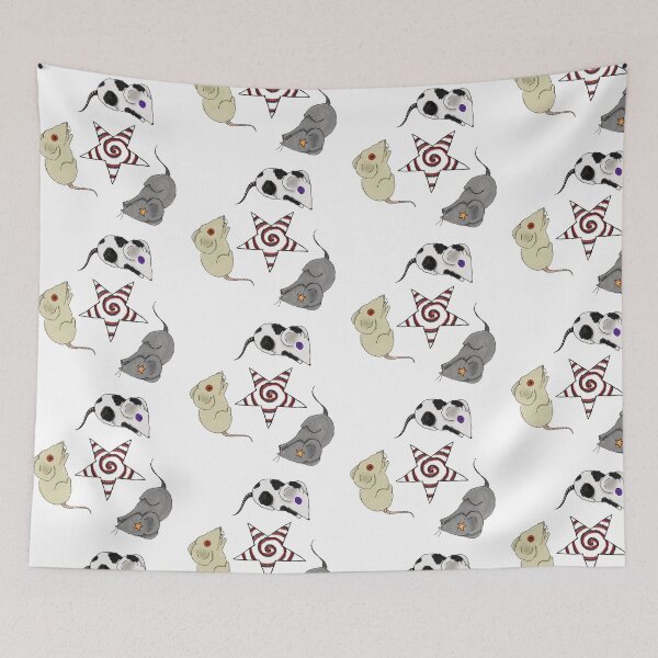 Item preview, Whimsical Rats with Star designed and sold by m4rsst0re.