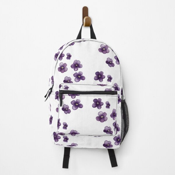Item preview, Violet Floral Watercolor Wall Art Set – Interior Decor designed and sold by sana designer.