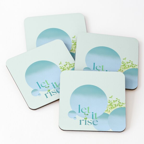 Item preview, Let It Rise – Soft Pastel Growth Aesthetic Illustration designed and sold by furcen.