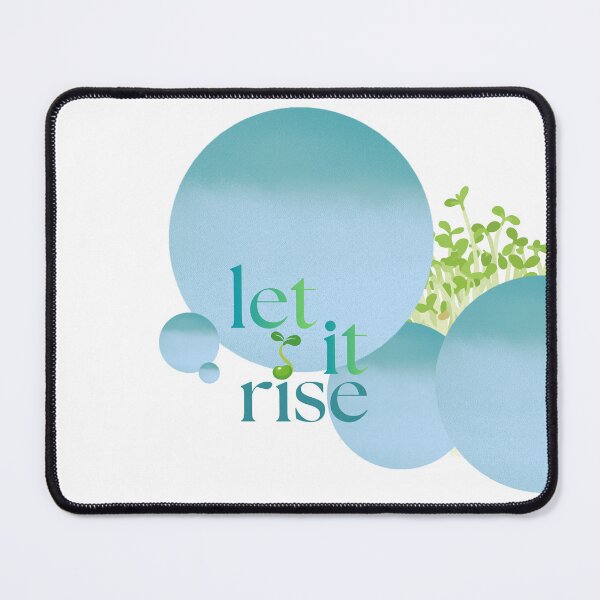 Item preview, Let It Rise – Soft Pastel Growth Aesthetic Illustration designed and sold by furcen.