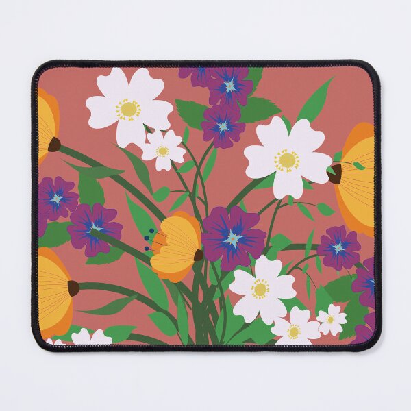 Item preview, Vase of vibrant flowers designed and sold by paulrommer.