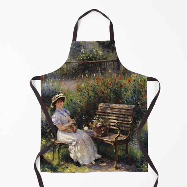 Item preview, Alice Hoschedé Amongst Lush Foliage - A Moment of Tranquility designed and sold by artdesignsnow.