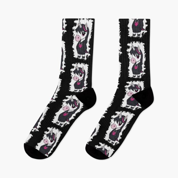 Item preview, emo unicorn designed and sold by lotsagoth.