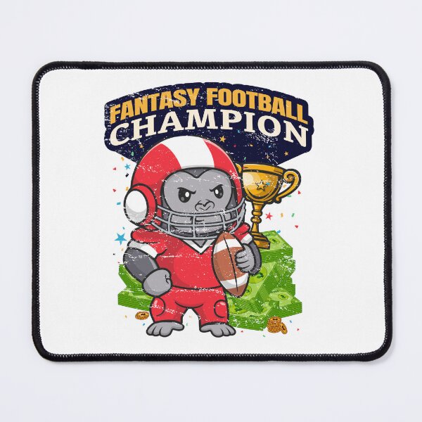Item preview, Fantasy Football Champion Gorilla – Trophy & Cash Winner Design designed and sold by NicolasMar.
