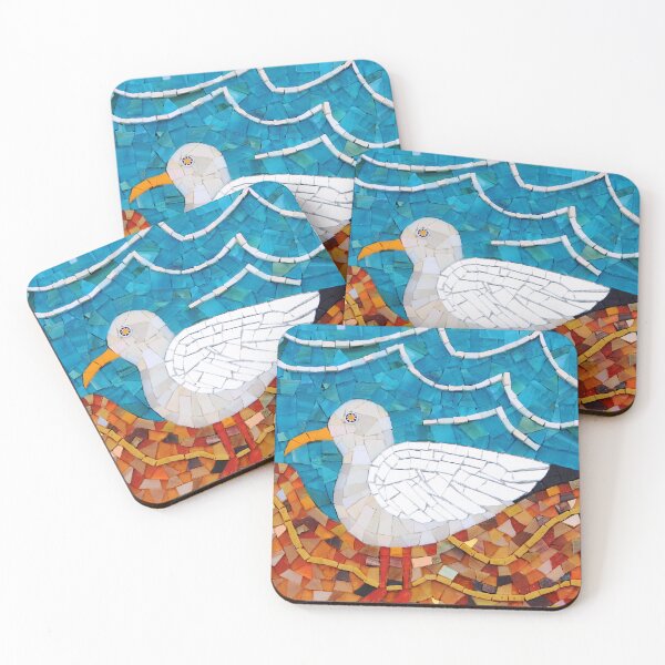 Item preview, Seagull mosaic by Sue Kershaw designed and sold by Sue Kershaw.