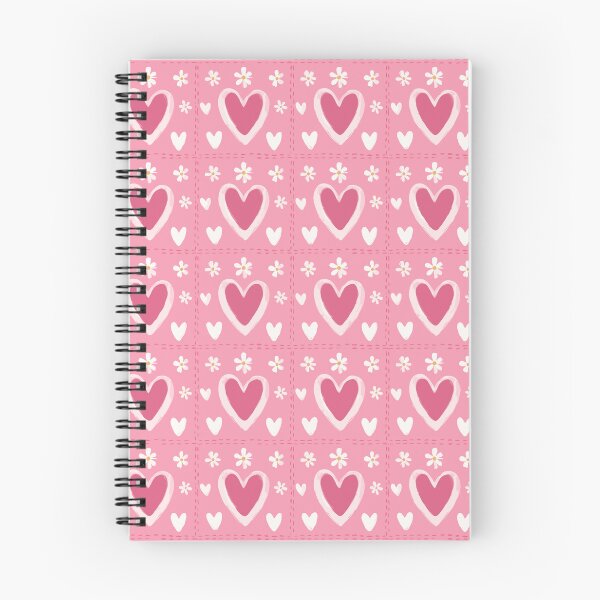 Item preview, Pink Heart Daisy Seamless Patchwork Pattern Cute Valentine Love Wallpaper Background Romantic designed and sold by FRH Design ⭐⭐⭐⭐⭐.