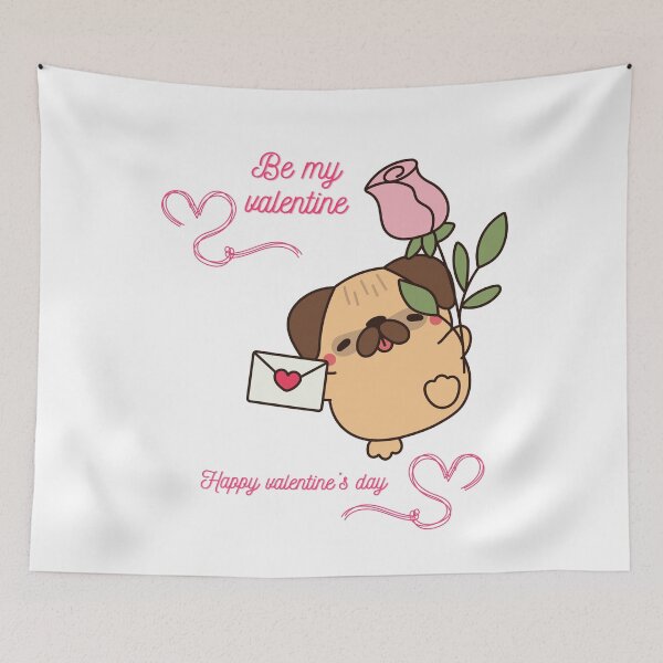 Item preview, Be My Valentine And Happy Valentine Day. designed and sold by Dinasshop.