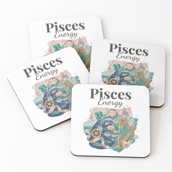 Item preview, Pisces Energy Zodiac Y2K Collage I designed and sold by Lemon Pepper.