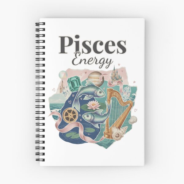 Item preview, Pisces Energy Zodiac Y2K Collage I designed and sold by Lemon Pepper.
