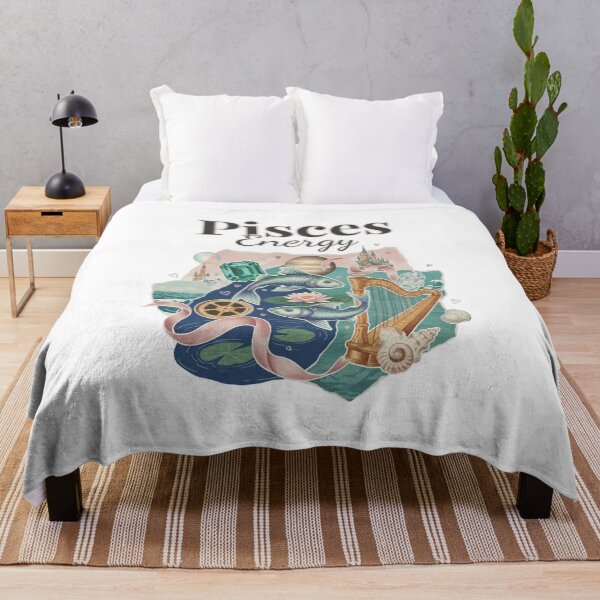 Item preview, Pisces Energy Zodiac Y2K Collage I designed and sold by Lemon Pepper.