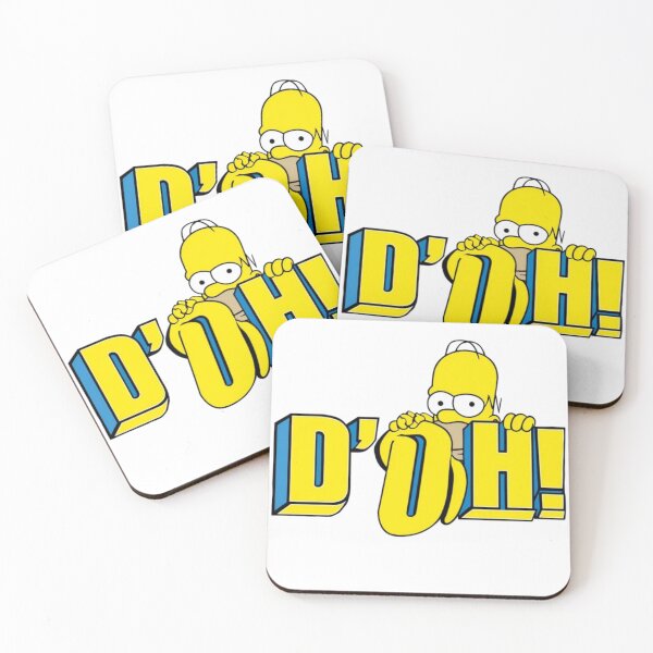Item preview, Homer Simpson “D’OH!” Classic Cartoon Expression Design designed and sold by Magnitarido.