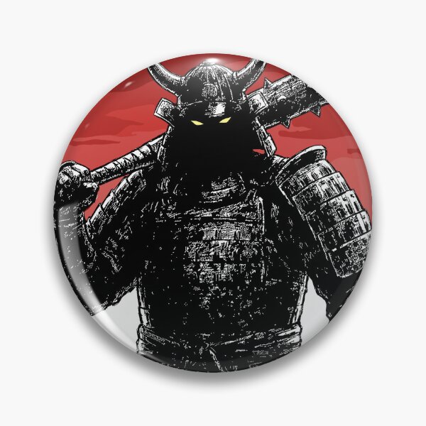 Item preview, The Crimson Sentinel - Japanese Oni Samurai designed and sold by bapupa.