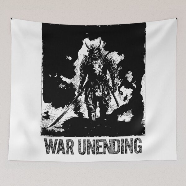 Item preview, The March of Ruin - Japanese Oni Samurai designed and sold by bapupa.