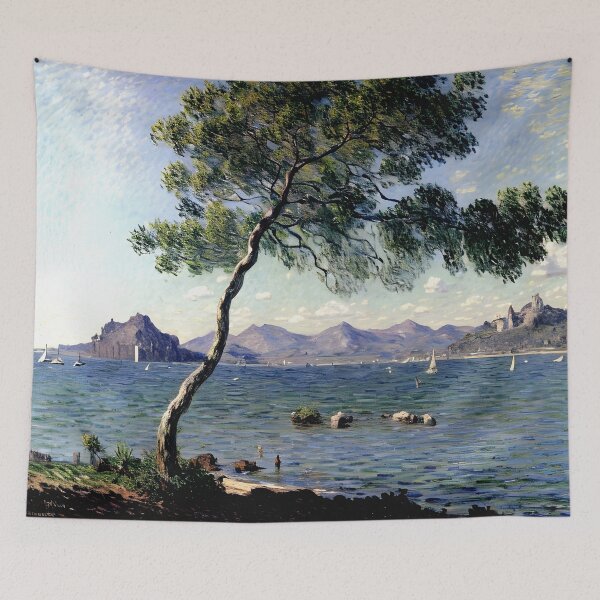 Item preview, Cap d'Antibes - The Sunlit Shores  designed and sold by artdesignsnow.
