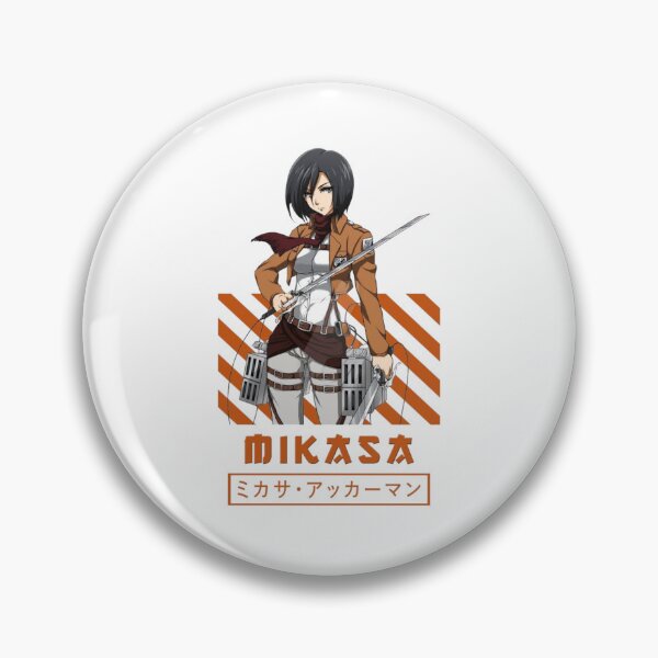 Item preview, Mikasa Ackerman Minimal Poster Style designed and sold by Snowdog-Art.