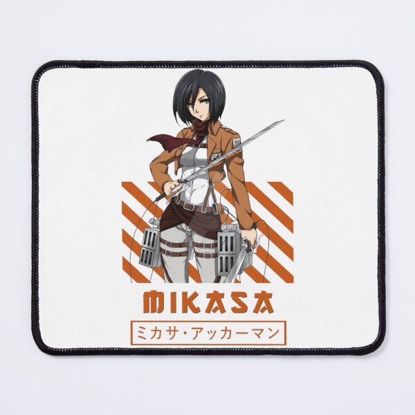 Item preview, Mikasa Ackerman Minimal Poster Style designed and sold by Snowdog-Art.