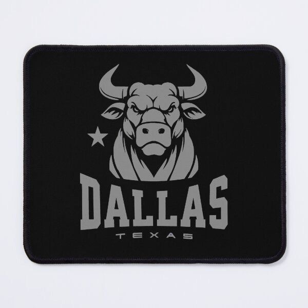 Item preview, Dallas Texas bull animated grey 2 designed and sold by VRedBaller.