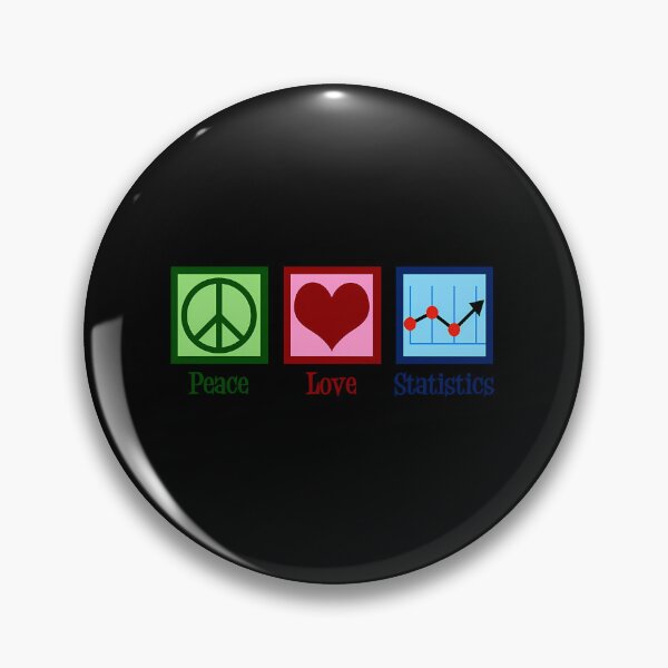 Item preview, Peace Love Statistics Design designed and sold by pqhzkiogtm78.