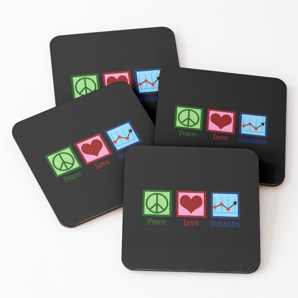Item preview, Peace Love Statistics Design designed and sold by pqhzkiogtm78.