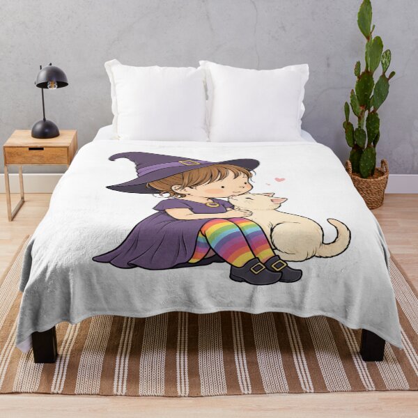 Item preview, Emma and her cat Chispi designed and sold by IgoneStudio.