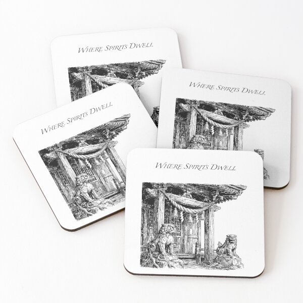 Item preview, Guardians of the Shimenawa - Japanese Shinto Shrine designed and sold by bapupa.
