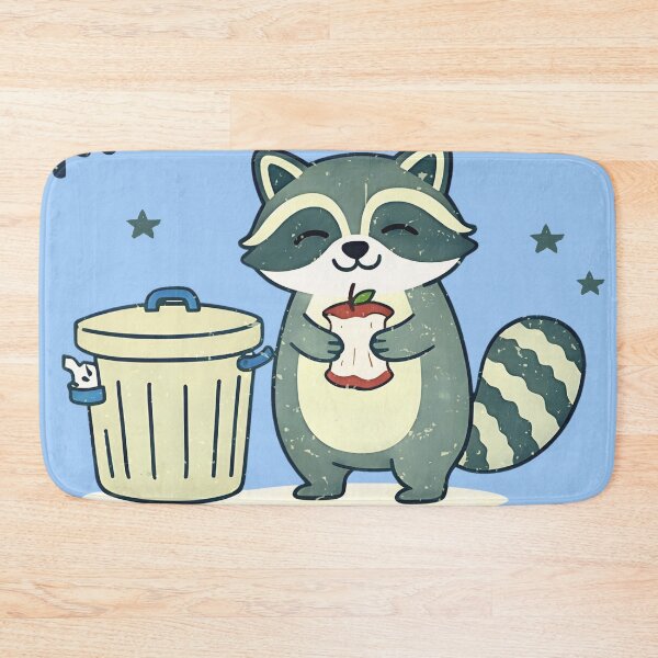 Item preview, More Trash Can Less Trash Can't Cute Raccoon  designed and sold by HowToCanadian.