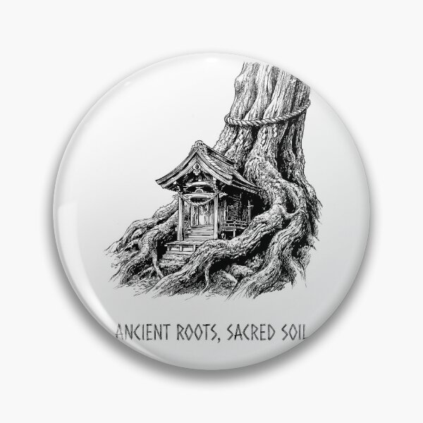 Item preview, Sanctuary of the Sacred Tree - Japanese Shinto Shrine designed and sold by bapupa.