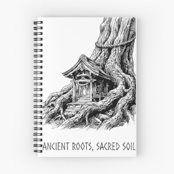 Item preview, Sanctuary of the Sacred Tree - Japanese Shinto Shrine designed and sold by bapupa.