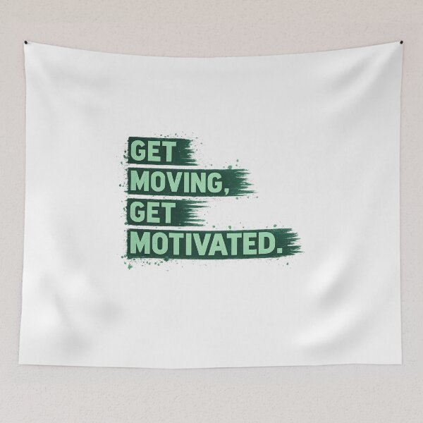 Item preview, Get Moving Get Motivated designed and sold by Design-Joyz.