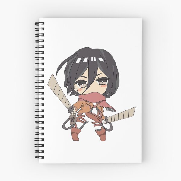 Item preview, Chibi Mikasa Ackerman Cute Fighter designed and sold by Snowdog-Art.