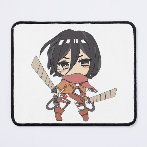 Item preview, Chibi Mikasa Ackerman Cute Fighter designed and sold by Snowdog-Art.