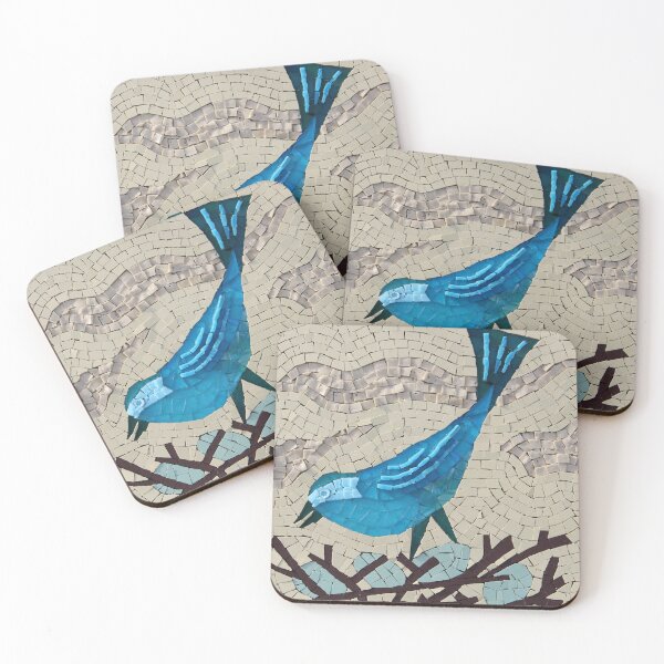 Item preview, Blue Bird Mosaic by Sue Kershaw designed and sold by Sue Kershaw.
