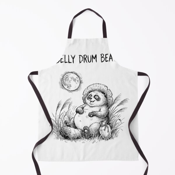 Item preview, Belly Drum Beats - Japanese Tanuki Racoon Yokai designed and sold by bapupa.