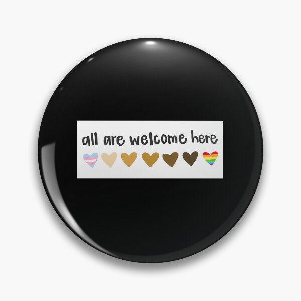 Item preview, All Are Welcome Here Quote designed and sold by pqhzkiogtm78.