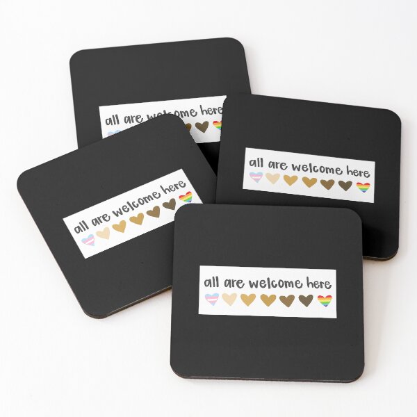 Item preview, All Are Welcome Here Quote designed and sold by pqhzkiogtm78.