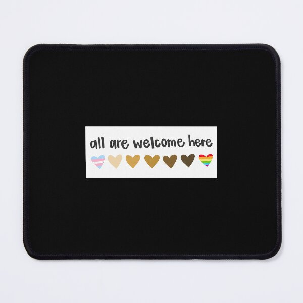 Item preview, All Are Welcome Here Quote designed and sold by pqhzkiogtm78.