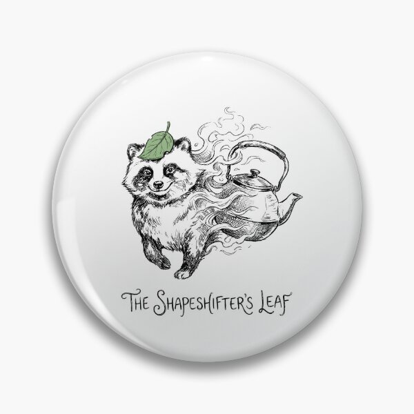 Item preview, The Shapeshifter's Leaf - Japanese Tanuki Racoon Yokai designed and sold by bapupa.