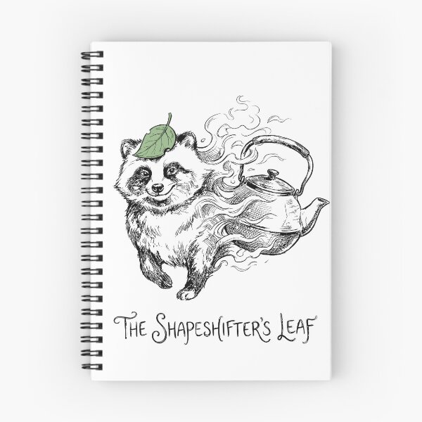 Item preview, The Shapeshifter's Leaf - Japanese Tanuki Racoon Yokai designed and sold by bapupa.