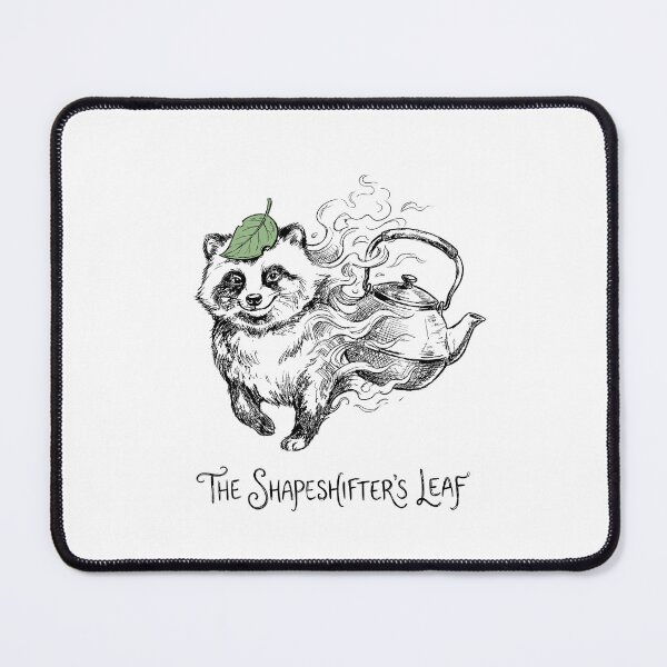 Item preview, The Shapeshifter's Leaf - Japanese Tanuki Racoon Yokai designed and sold by bapupa.