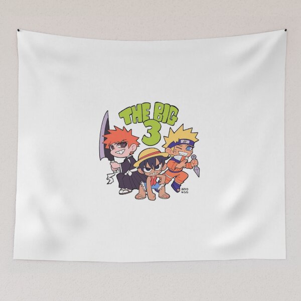 Item preview, The Big Three Anime Legends Chibi designed and sold by Snowdog-Art.