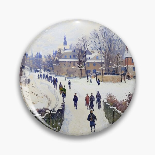 Item preview, Boulevard Saint-Denis - Winter Serenity  designed and sold by artdesignsnow.