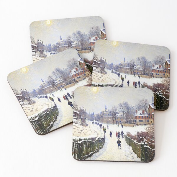 Item preview, Boulevard Saint-Denis - Winter Serenity  designed and sold by artdesignsnow.