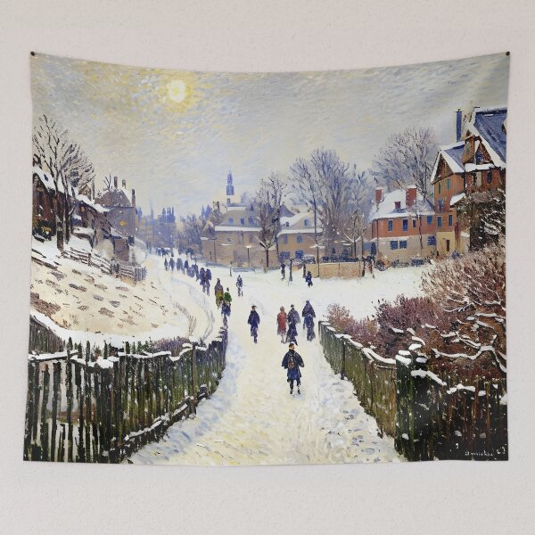 Item preview, Boulevard Saint-Denis - Winter Serenity  designed and sold by artdesignsnow.