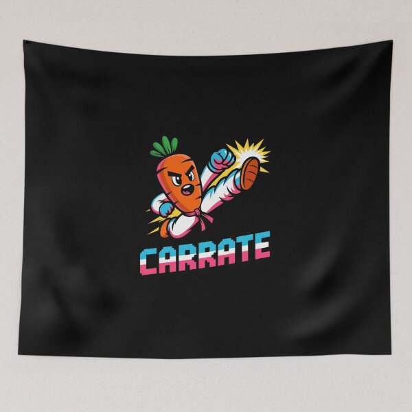 Item preview, Carrate Funny Carrot Karate Puns designed and sold by vaxiek.