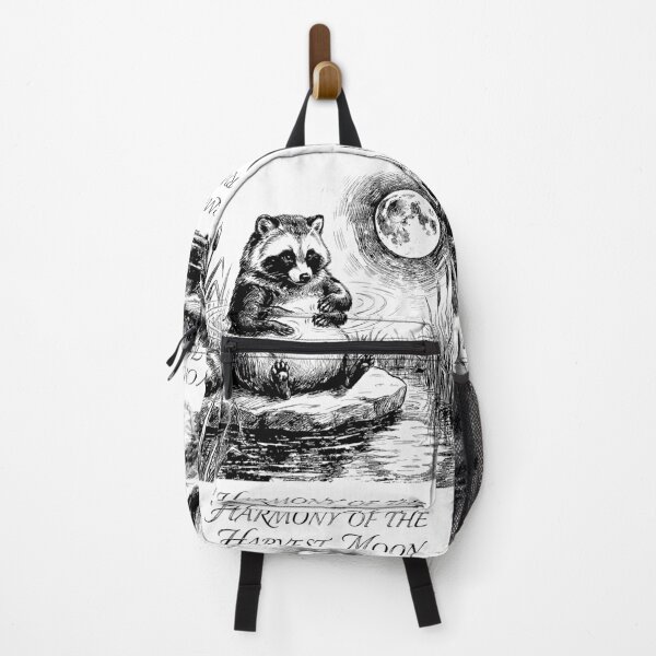 Item preview, Moonlight Belly Drummer - Japanese Tanuki Racoon Yokai designed and sold by bapupa.