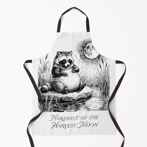 Item preview, Moonlight Belly Drummer - Japanese Tanuki Racoon Yokai designed and sold by bapupa.