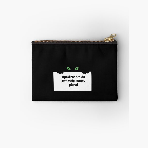 Item preview, Apostrophes Don’t Make Plurals Cat designed and sold by pqhzkiogtm78.