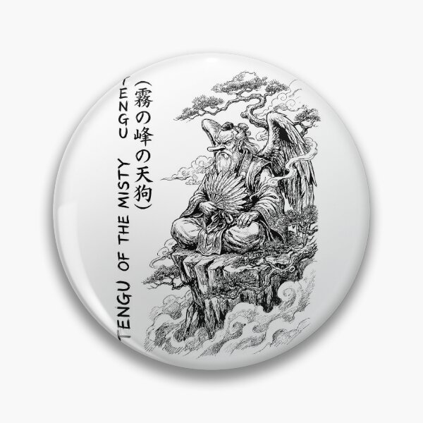 Item preview, Lord of the Misty Peak - Japanese Tengu designed and sold by bapupa.
