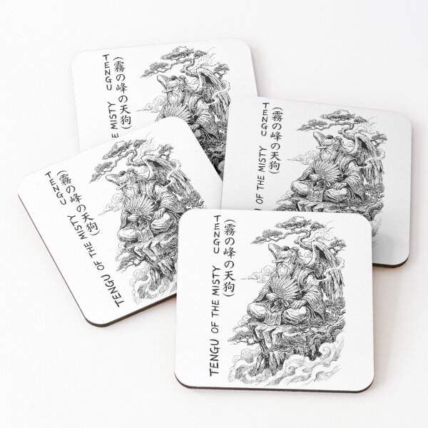 Item preview, Lord of the Misty Peak - Japanese Tengu designed and sold by bapupa.